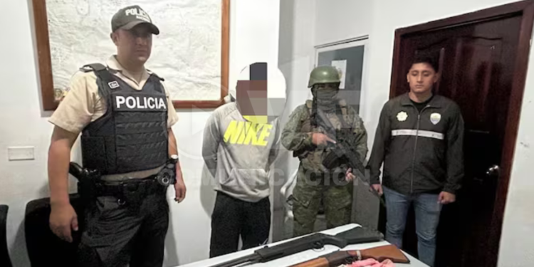 Detienen a alias ‘Narizón’, presunto cabecilla de Los Lobos en Portoviejo