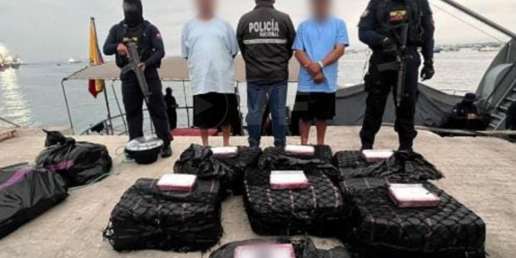 Policía Nacional incauta más de 314 kilos de droga en Manabí