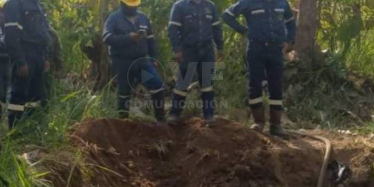 Bandas criminales realizaron una perforación clandestina en Quevedo