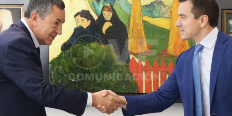 Daniel Noboa promueve  inversión extranjera en el sector minero y energético de Ecuador