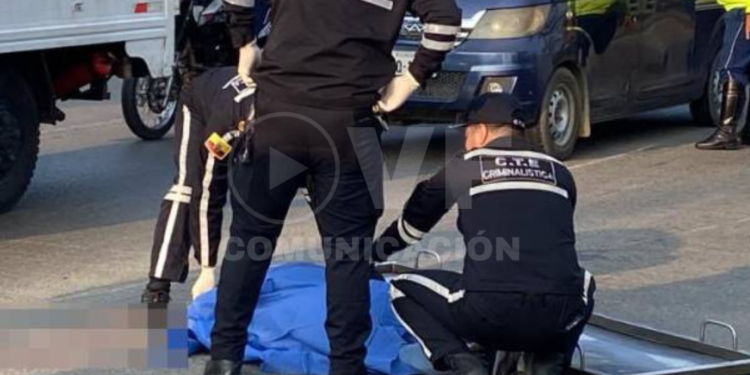 Siniestro de tránsito suscitado en la autopista deja un fallecido