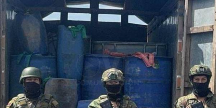 Militares dieron un golpe al contrabando de combustible y minería ilegal