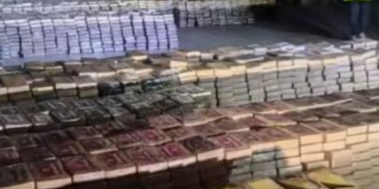 En España decomisan 13 toneladas de cocaína en contenedores que salieron de Ecuador