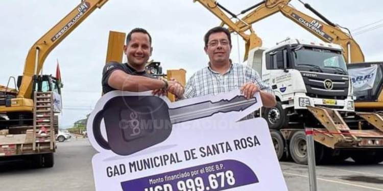 MAQUINARIA VALORADA EN CERCA DE UN MILLÓN DE DÓLARES LLEGÓ PARA SANTA ROSA