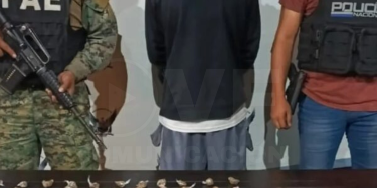 Operativo conjunto en Durán deja un aprehendido menor de edad