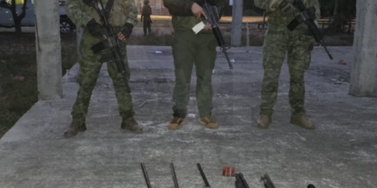 ARMAS EN EL ANILLO VIAL DE QUEVEDO