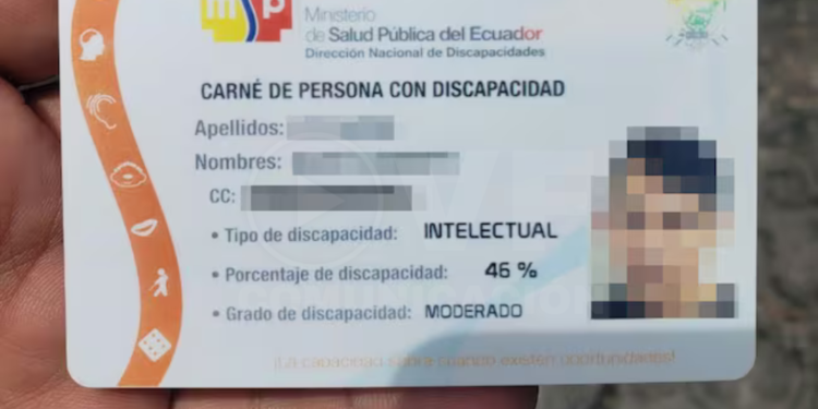 Carnets de discapacidad solo serán válidos hasta diciembre 2024