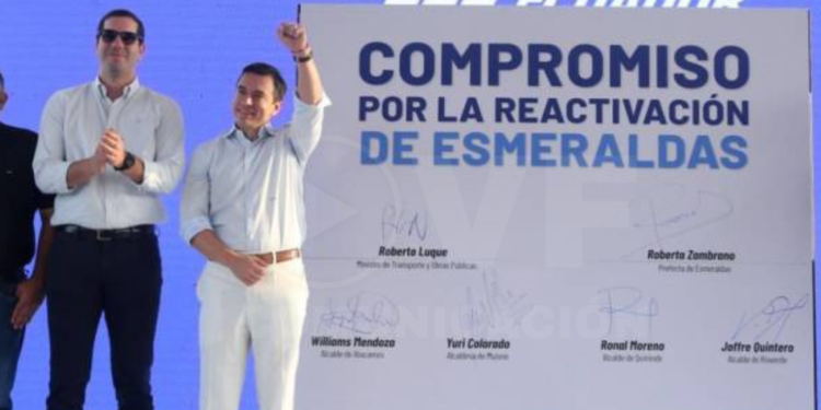 Gobierno firma compromiso por más de USD 21 millones para obras de reconstrucción