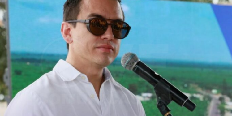 Daniel Noboa asegura que hubo un coche bomba cerca de un acto en Machala