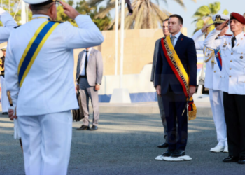 Presidente Noboa dispone ascensos y graduaciones en la Armada Ecuatoriana