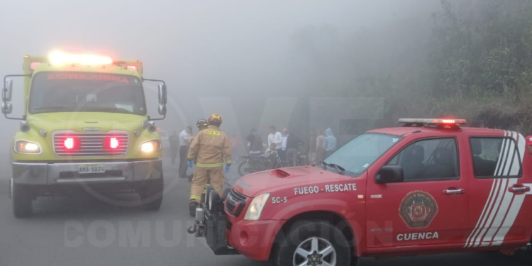Accidente en la Cuenca-Molleturo deja dos muertos