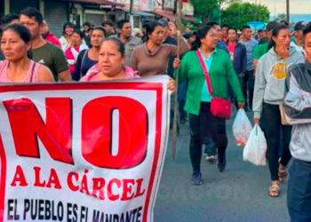 Comunidad kichwa protesta contra construcción de mega-cárcel en Archidona