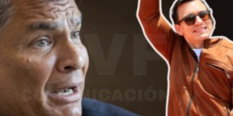 Noboa saca los trapos sucios de Correa en X