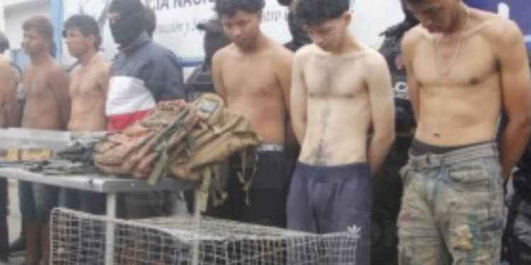 Operativos en Durán, resulta en la detención de 43 presuntos miembros de bandas criminales