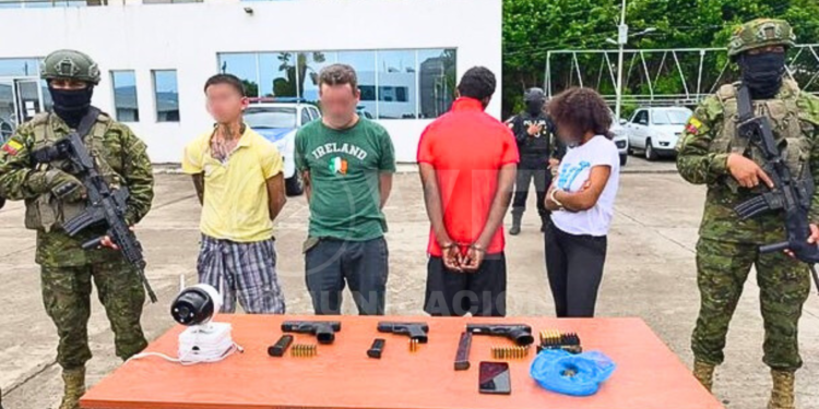 Operaciones en Portoviejo dejan armas y sustancias ilícitas decomisadas
