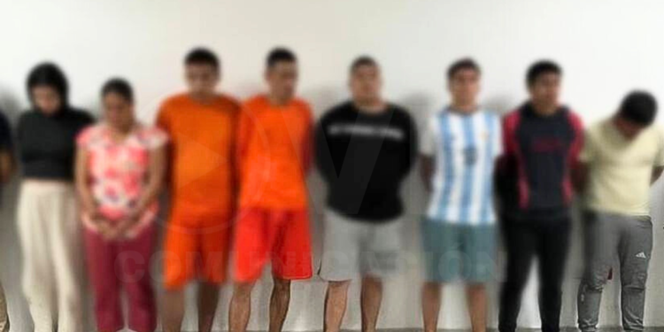 Ocho presuntos miembros de Los Choneros fueron detenidos