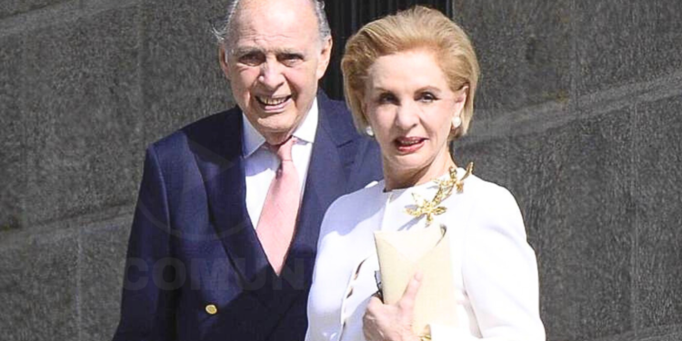 Murió el esposo de Carolina Herrera en Nueva York