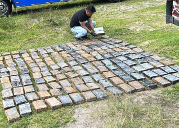 La Policía incautó 227 paquetes de cocaína en Carapungo