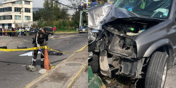 Una madre y su hija fallecieron atropelladas en Quito