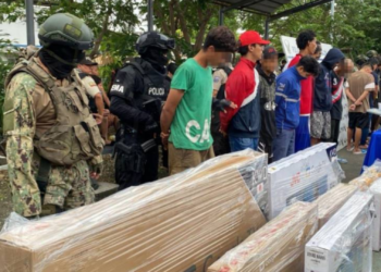 Guayaquil: Cae operativo contra Mafia 18 y Los Lagartos; 41 detenidos
