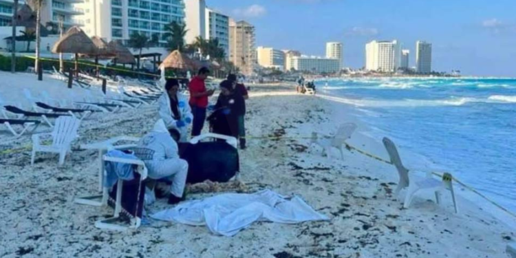 El cuerpo del joven que salvó a su amiga en Cancún fue recuperado del mar