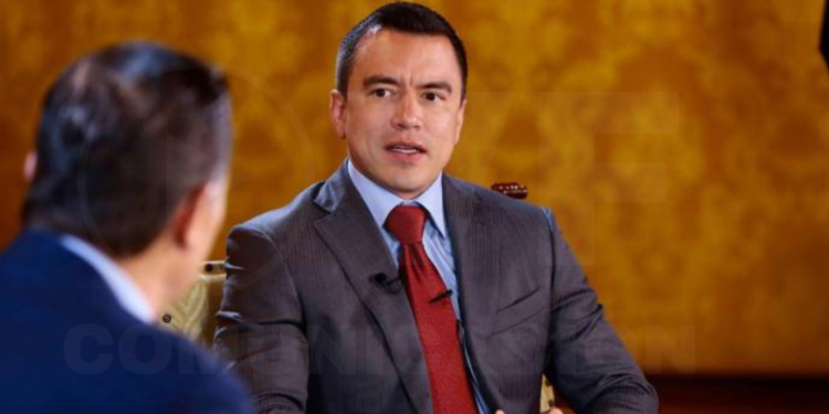 Daniel Noboa se reúne con Felipe VI y Sánchez en España