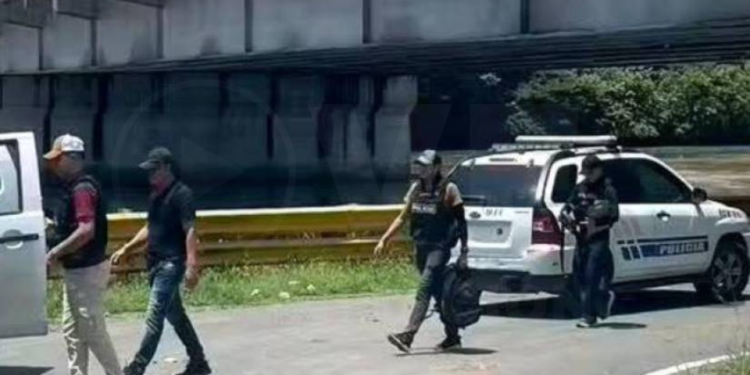 Un cadáver fue colgado en un puente de Nobol, en Guayas