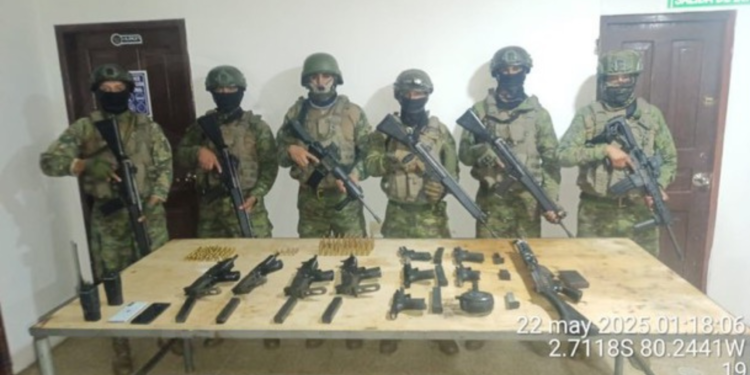 Contundente golpe a estructuras delictivas en Data de Posorja