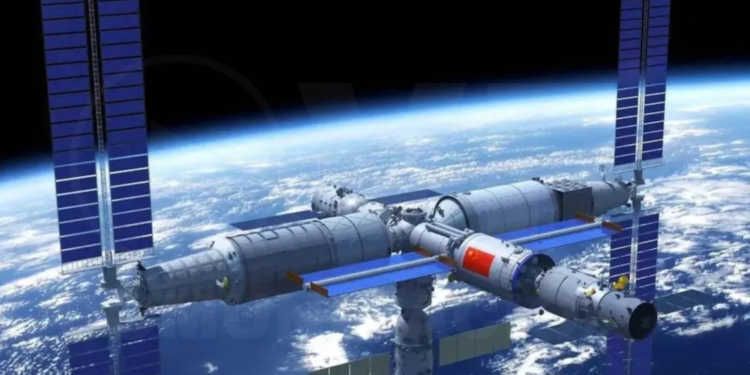 Hallan una bacteria desconocida en la Estación Espacial China