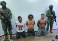 Ejército desarticula punto de droga en El Carmen y detiene a tres