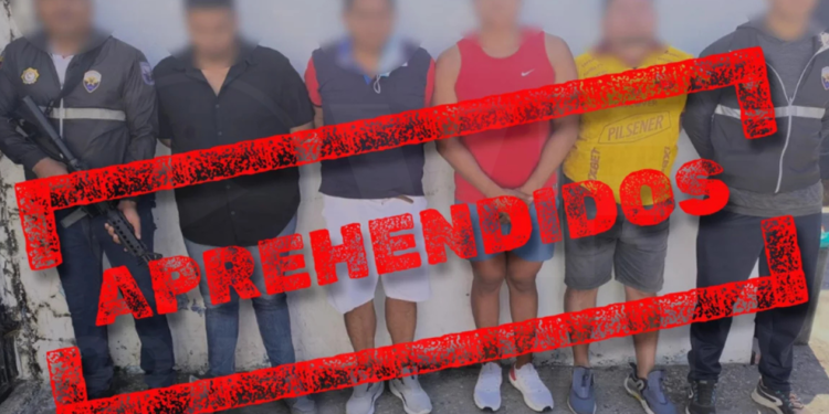 Concejal detenido en La Libertad tras desarticulación de banda delictiva