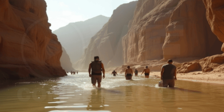 Inundaciones sin precedentes en Petra obligan a evacuar a turistas