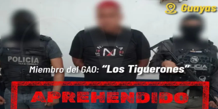 Cae «Jeanpool» de Los Tiguerones en Naranjal tras ataque armado