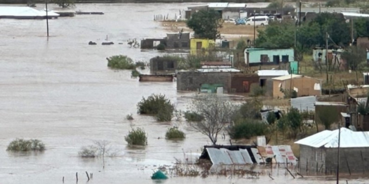 Al menos siete muertos y escolares arrastrados por inundaciones y nieve en Sudáfrica