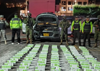 Decomisan medicamentos para fabricación de drogas en Tulcán