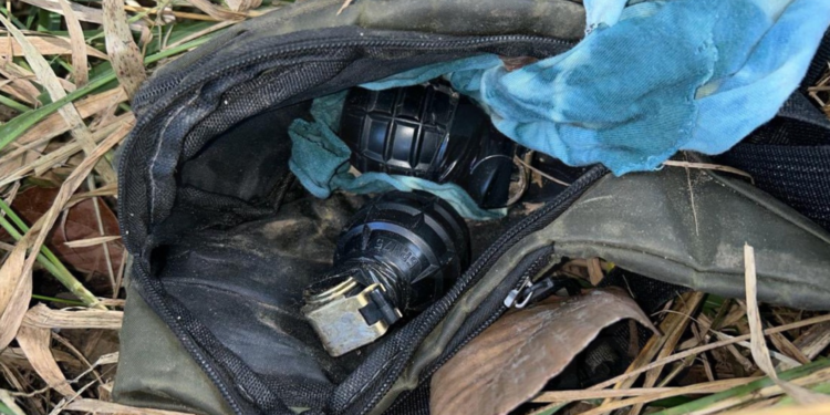 Militares decomisan dos granadas en Las Lajas, El Oro