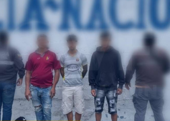 Tres venezolanos detenidos por tenencia ilegal de armas en operativo policial