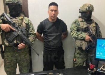 Ejército capturó a alias “Chino Boris”miembro de un GDO en Quevedo