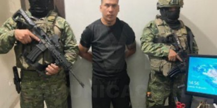 Ejército capturó a alias “Chino Boris”miembro de un GDO en Quevedo