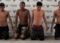 Cinco presuntos miembros de «Los Lobos» capturados con armas en Esmeraldas