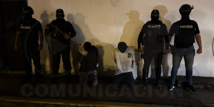 Liberación de una persona secuestrada y 2 aprehendidos implicados