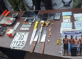 Operativo en Daule desmantela arsenal con cápsulas explosivas y drogas