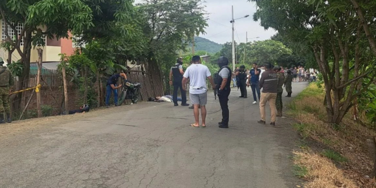 Doble asesinato en la ciudadela Bellavista de Portoviejo