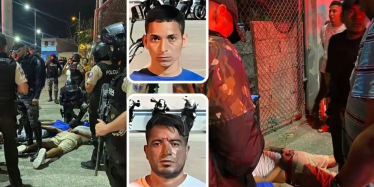Persecución y disparos dejan tres detenidos en operativo policial en Manta