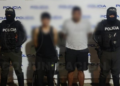 Policía Nacional aprehendió a dos ciudadanos por el presunto delito de secuestro y robo a vehículo en El Oro