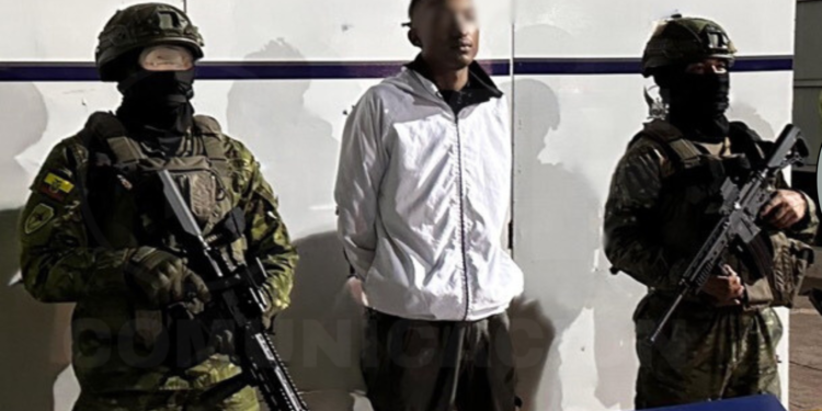 Detenido presunto integrante de «Los Lobos» en Cumbayá