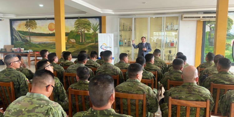 Judicatura de El Oro dicta charlas sobre violencia de género e intrafamiliar a servidores militares y policiales
