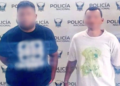 Capturados dos presuntos extorsionadores de «Los Tiguerones» en Esmeraldas