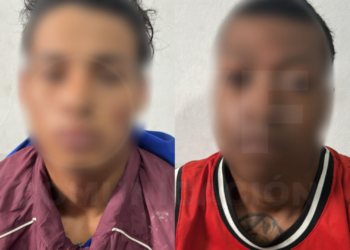 Policía capturó a dos presuntos extorsionadores en Santo Domingo