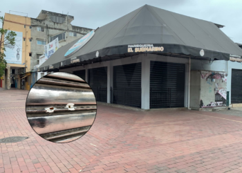 Marisquería baleada en el centro de Machala durante la madrugada